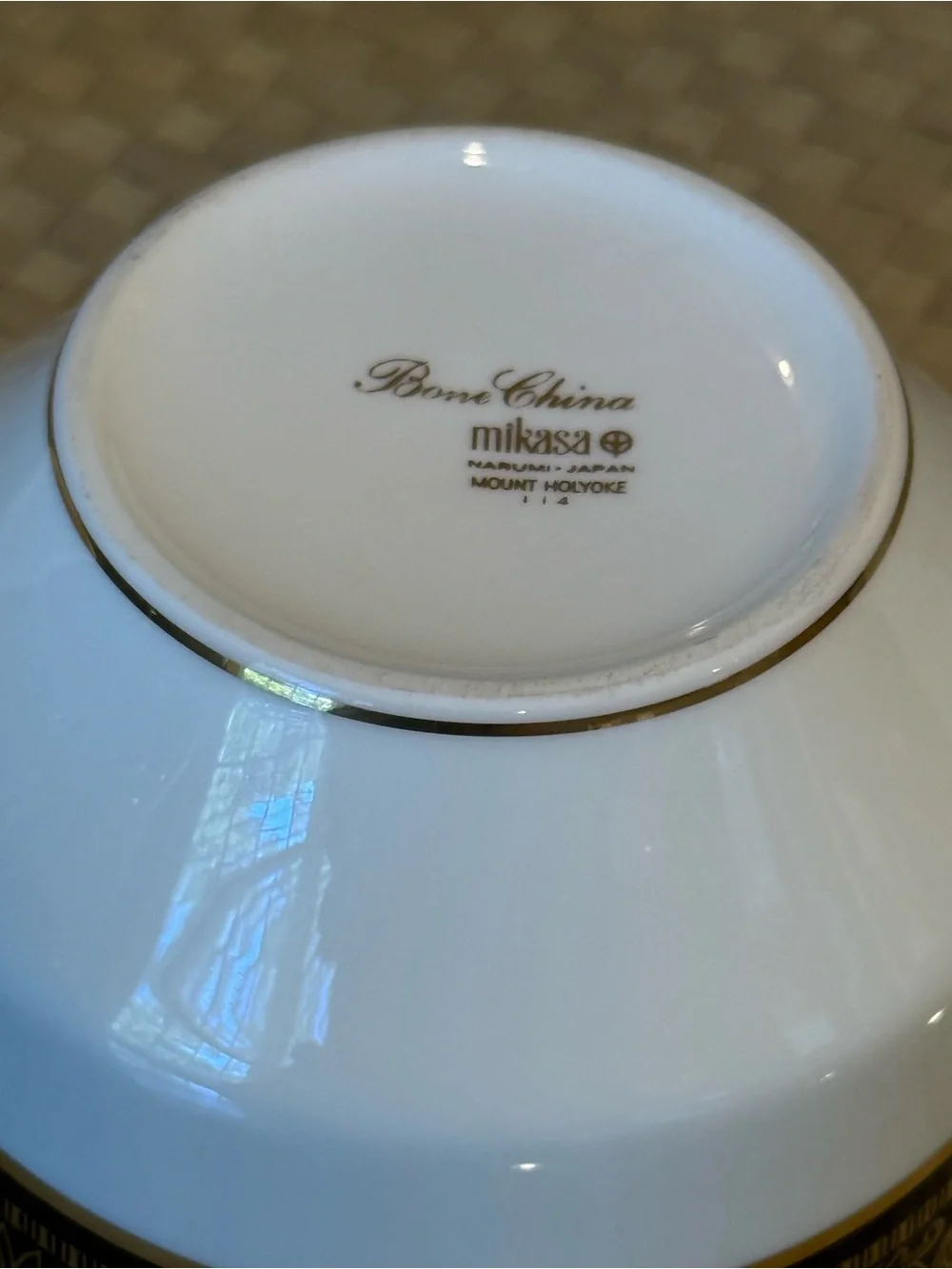 Vintage Mikasa Mount Holyoke Sugar Bowl
